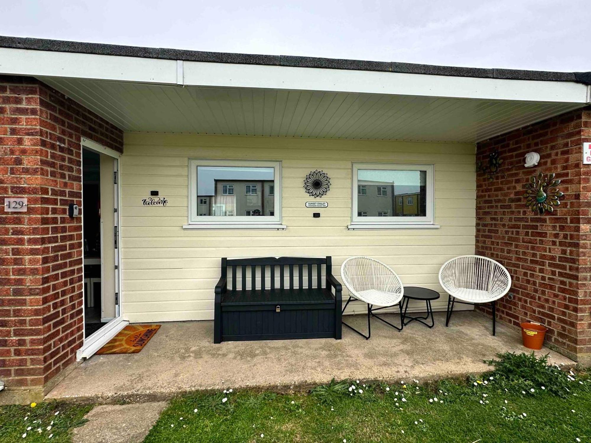 129 Sunset Chalet Hemsby Exteriér fotografie